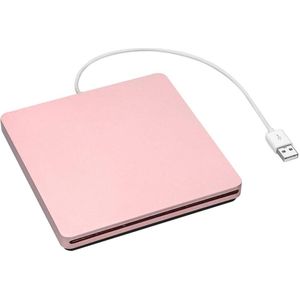 Soonhua Usb 2.0 Draagbare Externe Cd Speler Vcd CD-RW Schrijver Rewriter Cd Dvd Reader Rom Drive Voor Imac Macbook Air laptop Pc