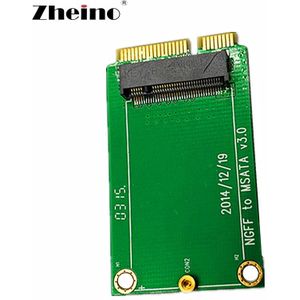 Zheino M.2 2242 Ngff Naar Msata 6 Gb/s Adapter Voor M.2 2242 Ssd