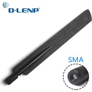 Dlenp 2.4Ghz Draadloze Wifi Antenne Sma Antenne Booster 18 Dbi Universele Antennes Versterker Ap Brug Wlan Router Connector