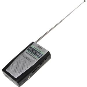 Draagbare Mini Slim Radio 2-Band Am Fm Wereld Ontvanger Dc 3V Telescopische Antenne BC-R20