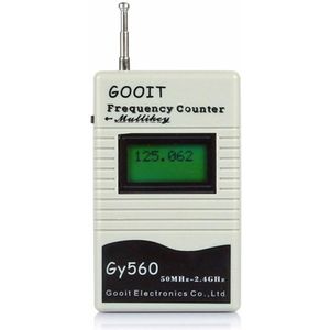 Mini GOOIT GY560 50 Mhz-2.4 Ghz Handheld Frequentie Teller voor Twee Manier Radio UV-5R