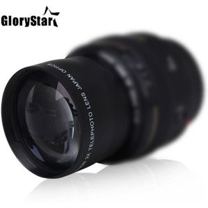 Glorystar 52 Mm 2.0X Telelens Voor Nikon D7100 D5200 D5100 D3100 D90 D60 & Andere Dslr Camera Lenzen Met 52 Mm Filter Draad