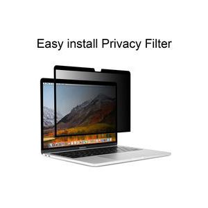 installeren Privacy Filter Screen Protector film Voor MacBook Pro 13.3 inch met Touch Bar