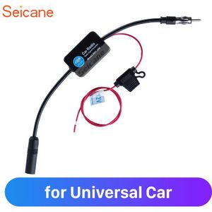 Seicane Beste 88-108Mhz FM Signaal AMP Versterker Booster Anti-interferentie Magnetische Cycli Auto Radio Antenne voor universele
