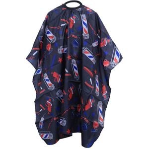 1Pc Kapsel Mantel Waterdichte Princed Lichtgewicht Praktische Schort Kapsel Doek Jurk Haar Stylist Kind Kappers Volwassen