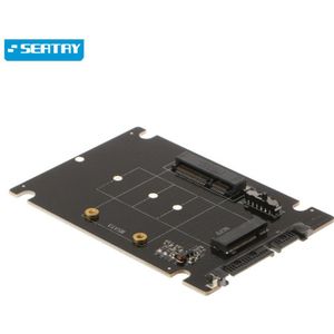 Alle 2 in 1 mSATA naar SATA NGFF (M.2) om SATA3 Converter/Adapter Ondersteuning mSATA/M.2 NGFF SSD solid state disk drive voor PC Computer
