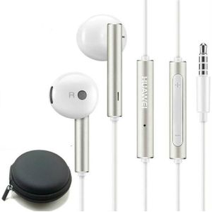 Originele Huawei Oortelefoon Am116 Honor AM115 Headset Mic 3.5Mm Voor Huawei P7 P8 P9 Lite P10 Plus Honor 5X 6X Mate 7 8 9 Smartphone