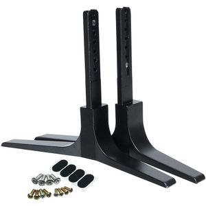 Top Platte Tv Aluminium Stand Benen Installeren Lcd Tv Hoogte Verstelbare Universele Tv Stand Base Tafel