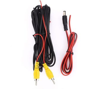 6m Video Kabel Voor Auto Achteruitrijcamera Universal RCA 6 Meter Draad Voor Reverse Camera Met Auto multimedia Monitor
