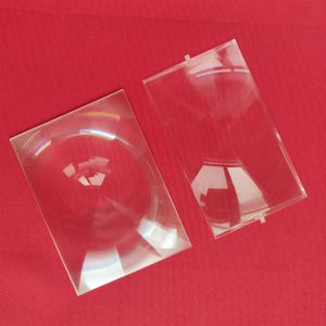 2 Pcs Fresnel Lens Voor 5.5 Inch Lcd Voorzijde 148Mm * 82Mm F185mm En Terug 138Mm * 100Mm F100mm Diy Projector Beamer Fresnel Lens Kit