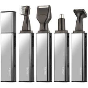 4in1 Oplaadbare Neus Trimmer Baard Trimer Voor Mannen Wenkbrauw Neus Haar Trimmer Neus En Oor Ontharing Oor Scheerapparaat Machine