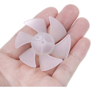 Kleine Macht Mini Plastic Fan Blade 4/6 Bladeren Voor Haardroger Motor