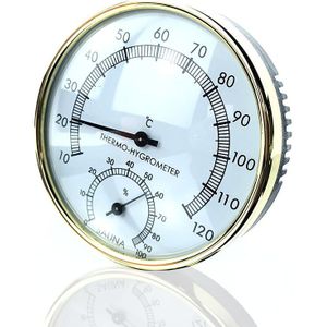 Sauna Temperatuur Hygrometer 0-120 Celsius