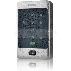 DIYSECUR Waterdichte 125 khz RFID Kaartlezer Touch Panel Metal Case Wachtwoord Toetsenbord Voor Toegangscontrole Systeem Kit