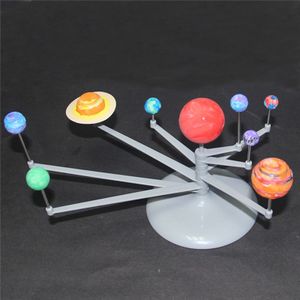 Zonnestelsel Model Negen Planeten Kit Astronomie Schilderen Model Wetenschap Planetarium Educatief Speelgoed Voor Kind