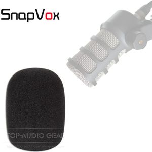 Pop Filter Voorruit Sponge Mic Cover Winddicht Shield Foam Stofdicht Voor Rode Podmic Pod Mic Dynamische Microfoon Voorruit
