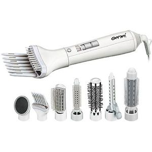 Professionele 8in1 Air Styler Kam Krultang Roll Styling Borstel Rechttrekken Föhn Blow Met Nozzles 1000 W, 220-240V
