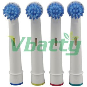 Vbatty 1 Set/4 pc 1011 Elektrische Tandenborstel Opzetborstels Refill voor Oral-B Floss Action