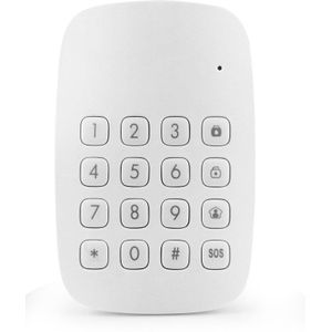 Draadloze Toetsenbord Voor H6 Home Security Wifi Gsm Alarmsysteem Rfid Card Ontwapenen Draadloze Wachtwoord Keypad