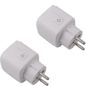 Smart Plug Compatibel Met Homekit Wifi Socket Outlet Switch Eu/Ons Dohome App Alexa/Google Assistent Timer 2.4 ghz Dohome