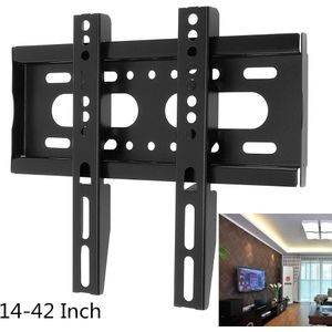 Universele Huishoudelijke 25Kg Tv Muur Beugel Vaste Flat Panel Tv Frame Voor 14-42 Inch Lcd Led monitor Flat Panel