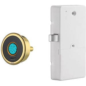DIY Volledige Automatische Halfgeleider Keyless Vingerafdruk Lock Kast Lade Veiligheid locker Slot Met Biometrische Reader