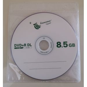 Dvd + R Dl 8.5 Gb Dual Layer D9 8X 240 Min 10 Stks/partij
