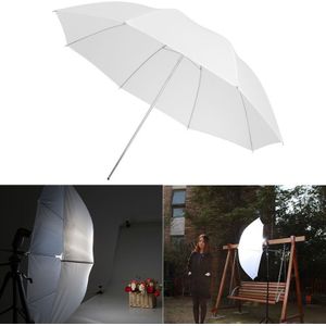33 &quot;Studio Foto Standaard Flash Diffuser Translucent Zacht Licht Witte Paraplu