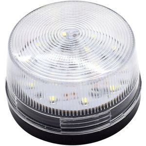 220V Ac Wit Led Veiligheid Alarm Strobe Signaal Waarschuwingslampje Led Licht Kleine Knipperlicht Is Gebruikt In Scholen, parken, Auto 'S
