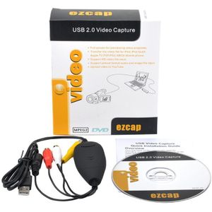 Ezcap172 USB Video Grabber Capture Converter VHS Videorecorder DVD Camcorder