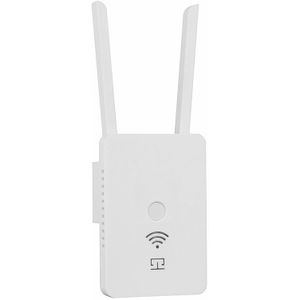 Draadloze Wifi Repeater Wifi Booster Dual Antenne 300Mbps Wifi Versterker Wifi Router Wifi Signaal Booster Us Plug, eu Plug