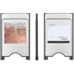 PCMCIA Compact Flash Adapter CF Kaartlezer Adapter Cf-kaart naar PCMCIA Adapter Voor Laptop Voor Machine Tool