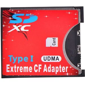 Sd Cf Card Adapter Draadloze Wifi Sd Mmc Sdhc Sdxc Slot Om Cf Type I Udma Compact Flash-geheugen Cf card Adapter Voor Slr Camera