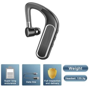 V9 Bluetooth Oortelefoon Draadloze Bluetooth Noise Control Business Headset Met Microfoon Voor Driver Sport Handsfree Draadloze