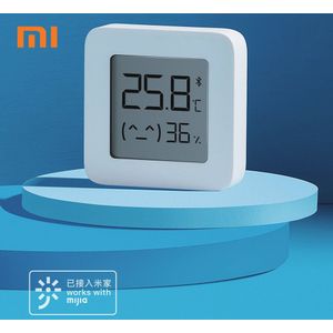 Xiaomi Mijia Bluetooth Thermometer 2 Xiaomi Thuis Lcd Draadloze Smart Elektrische Digitale Hygrometer Thermometer Werken Met Mijia App