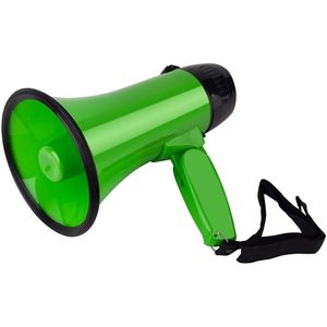 Draagbare Hand 25 Watt Megafoon Megafoon Met Sirene Luidspreker Opname Hoorn Tour Gids Luidsprekers Microfoon Luidspreker
