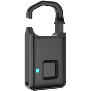 Voetafdruk Hangslot Waterdicht Vingerafdruk Hangslot Met Vingerafdruk USB Opladen Anti-Diefstal Keyless voor Deur Kabinet Rugzak