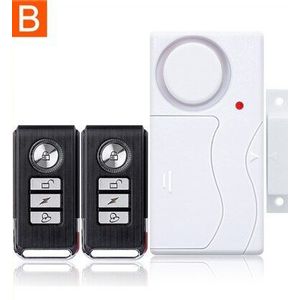 Darho Deur Window Entry Beveiliging Abs Draadloze Afstandsbediening Alarmsysteem Magnetische Sensor Deur Alert Systeem Home Bescherming Kit