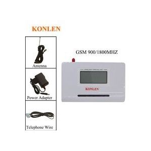 Lcd Gsm Vaste Terminal Draadloze Gebaseerd op Sim-kaart te Bellen door Aansluiten Desktop Telefoon of Pstn Alarm Belangrijkste unit.