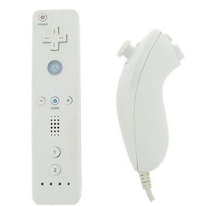 Eastvita Universal Remote + Game Controller Nunchuk Nunchuck Controller Afstandsbediening Voor Nintend Voor Wii R29