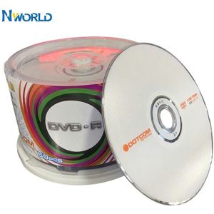 50/Lot Dvd Drives Blank DVD-R Cd Schijven 4.7 Gb 16X Bluray Recordable Media Compact Eenmaal Data Opslag lege Dvd Schijven Lotes