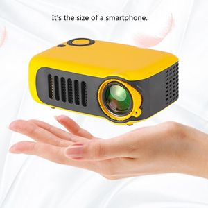 A2000 Huishoudelijke Mini Led Projector Entertainment Ondersteuning 720P Hd Projector Mini Draagbare Projector Beamer Home Cinema Theater