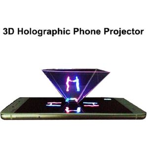 3D holografische telefoon projector displayer 3d screen