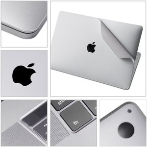 XSKN 4 in 1 Ultra Dunne Laptop Skins Full Body Decal Sticker voor 15 ""Macbook A1707, Palmrest, trackpad, Bovenste en Onderste Cover