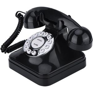 Vintage Retro Telefoons Een-Line Bediening Multi Functie Vaste Telefoon