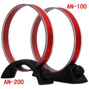 1PCS TECSUN AN-100 EEN-200 AM MW Antenne Voor FM Radio Afstembare Medium Wave Gain Radio accessoire Antenne Tool 2 Stijl Zwart