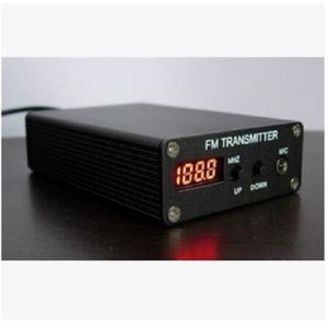 1mw 87-109MHZ Stereo PLL FM MP3 zender Mini Radio Station + voeding + Antenne