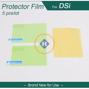 Hothink 5 Stks/partij Clear Top + Bottom Lcd Screen Protector Film Guard Voor Nintendo Dsi Ndsi