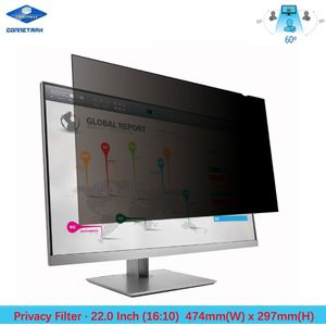 22 inch Privacy Filter Screen Protector Film voor Breedbeeld Desktop Monitoren 16:10 Verhouding