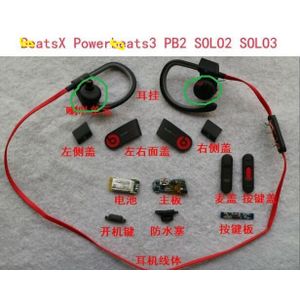 Hoofdtelefoon Luidsprekers Zijn Geschikt Voor Beats X Powerbeats2 Pb3 Bluetooth Headset Reparatie Accessoires (Groen Omcirkeld Deel)